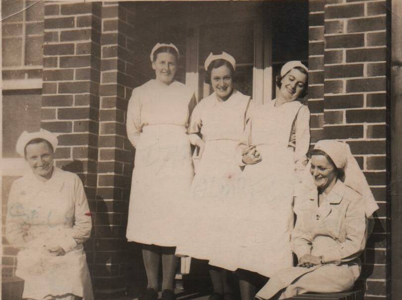CARING: Nurses at Kurri Kurri District Hospital in the 1930s. Pictures: Cessnock City Library Local Studies Collection