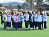 FUN AND FRIENDSHIP: Paxton Women's bowlers were joined by Bellbird Park members for a pennant trial on Tuesday. Picture: Krystal Sellars