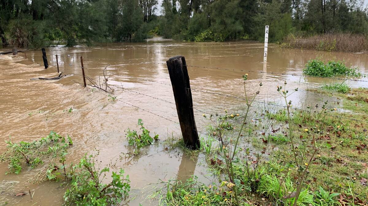 PHOTOS: Old North Road under water