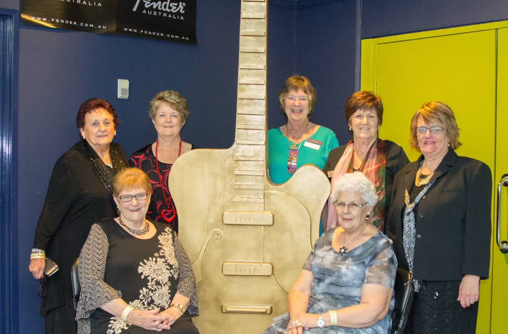 CONNECTIONS: Cessnock VIEW Club members (back) Sandra Rumbel, Betty Cordowiner, Anne-Louise O’Connor, Jan Ryan and Linda Tuhega, and at front, Kay Elder and Billie Mills, at the national convention in Tamworth in September. Picture: supplied