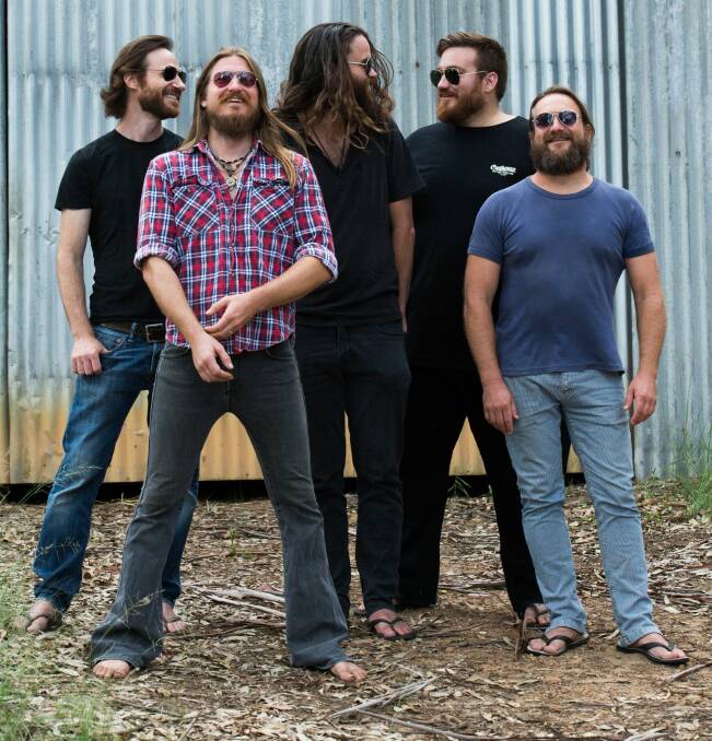 ON THE ROAD: The Adam Eckersley Band will play at Cessnock Ex-Services Club on November 5.