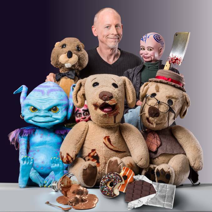 HILARIOUS: David Strassman and his puppet friends will be at Cessnock Leagues Club on Sunday. Picture: Adam Shane