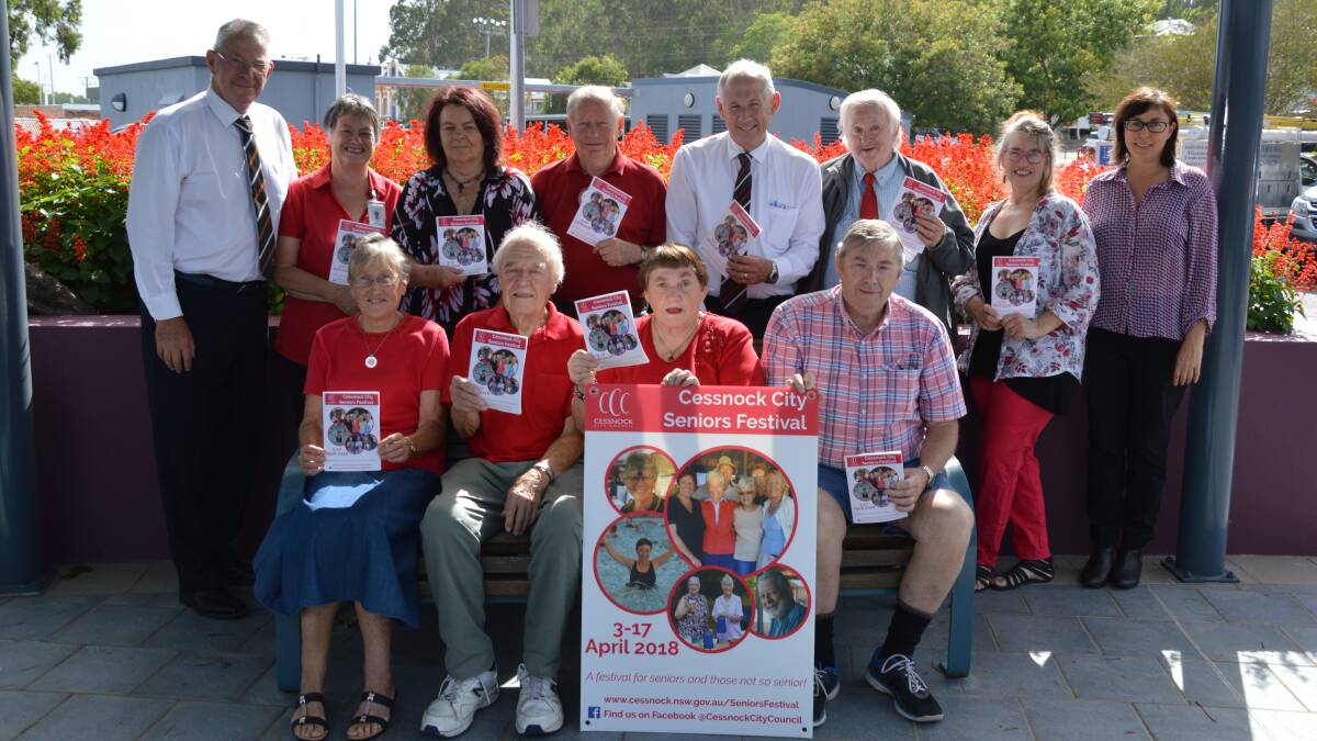 FUN PROGRAM: Cessnock City Council’s Seniors Week Planning Committee is excited about this year's festival, which runs April 3 to 17.