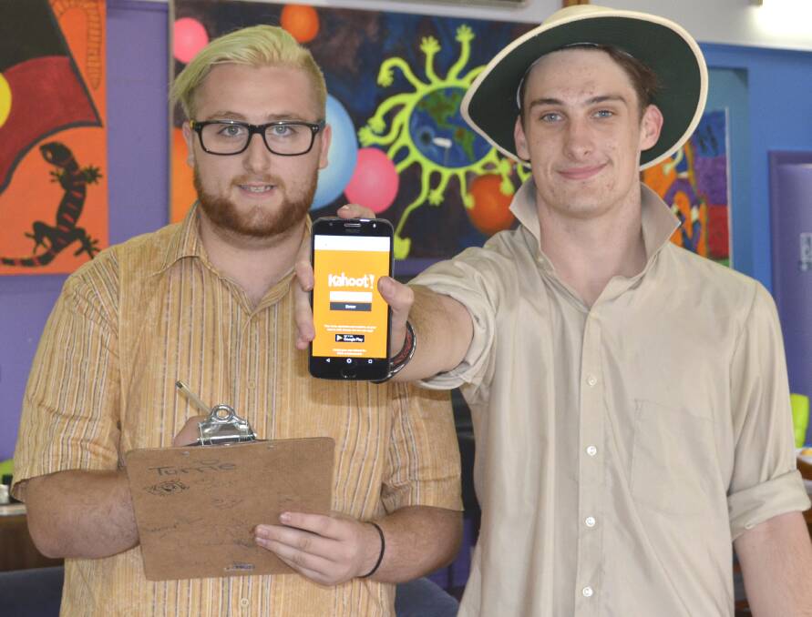 NEW EVENT: Lachy Campbell and Michael Sim are excited to launch their event, Thrift Shop Kahoot, as part of Cessnock's 2018 Youth Week program.