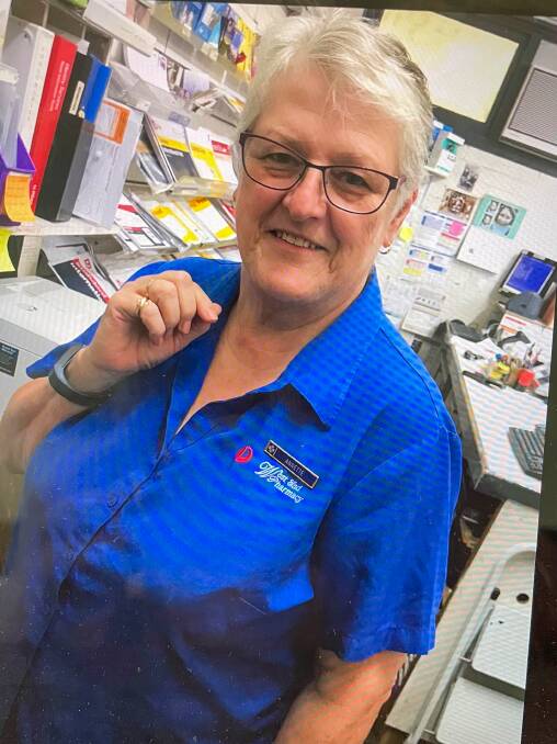 FRIENDLY FACE: Annette at work at West Cessnock Pharmacy and Post Office.