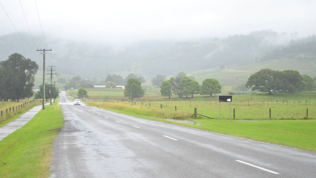 A rainy day in the Hunter Valley vineyards (file image)