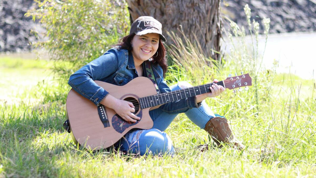 ONE TO WATCH: Abermain singer Mackenzie Lee, 14, has released her debut EP. Picture: Donita Hall