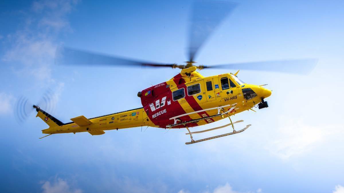 Boy, 15, airlifted to hospital