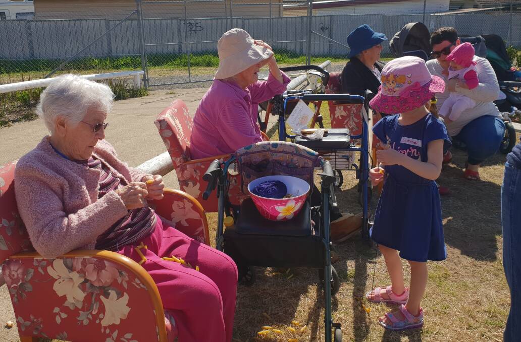 CONNECTIONS: Early Links will hold another intergenerational playgroup at RFBI Cessnock Masonic Village on Wednesday.