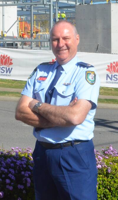 FOCUS: Cessnock Police Station officer-in-charge, Chief Inspector Michael Gorman.