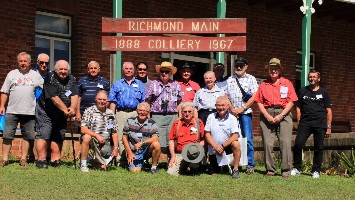 REUNION: Some of the veterans who attended the reunion at Richmond Vale Railway Museum on March 3. Picture: Kevin Parsons