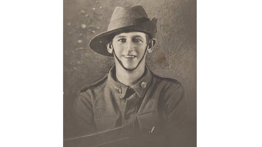 TRIBUTE: Harold Bliss Ling, Nana Ling's brother-in-law, was killed in action at Gallipoli in July 1915.
