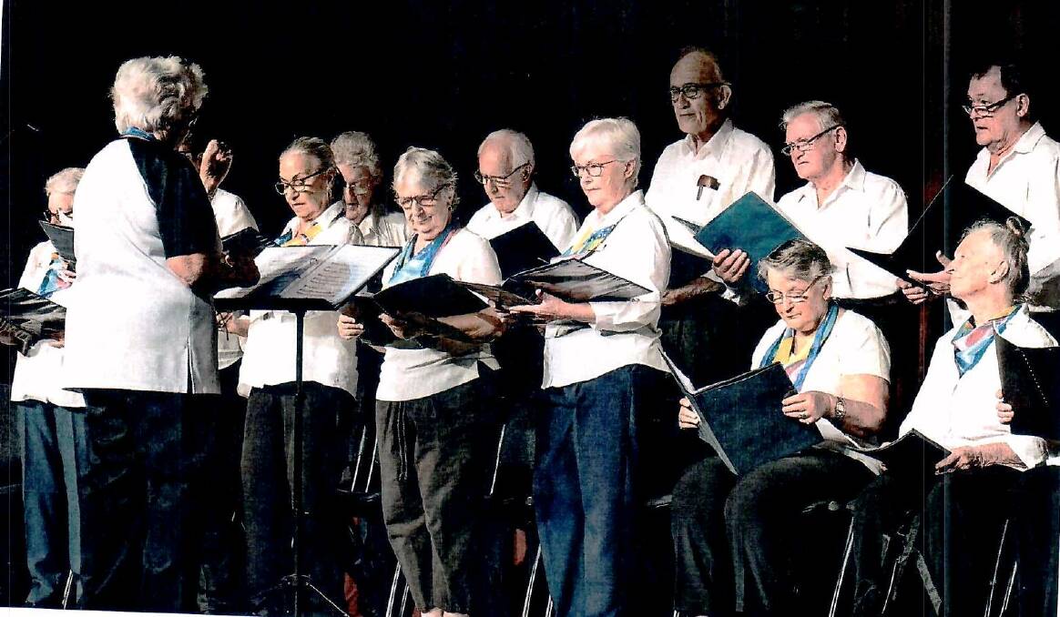 SING ALONG: The Cessnock Seniors Choir will present a free concert at Cessnock Performing Arts Centre on February 18, with a 24-song set list featuring a host of all-time favourites.