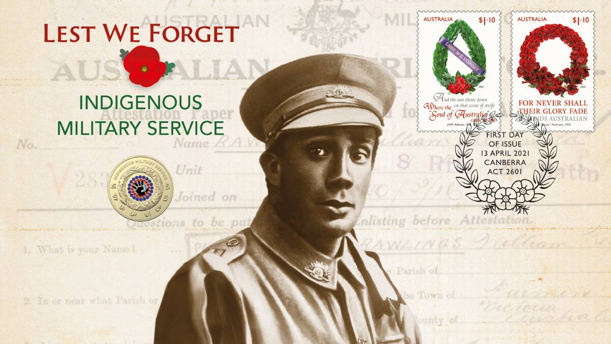 Stamp of approval for soldier Reginald Rawlings