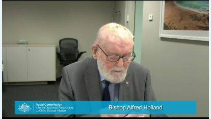 Anglican Bishop Holland denies knowing of paedophiles during his time