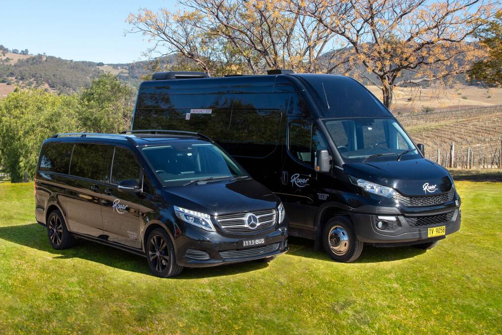 GETTING YOU TO WHERE YOU HAVE TO GO: The new luxury minibuses are a welcome addition to the Rover Coaches' growing charter fleet of luxury buses and coaches.