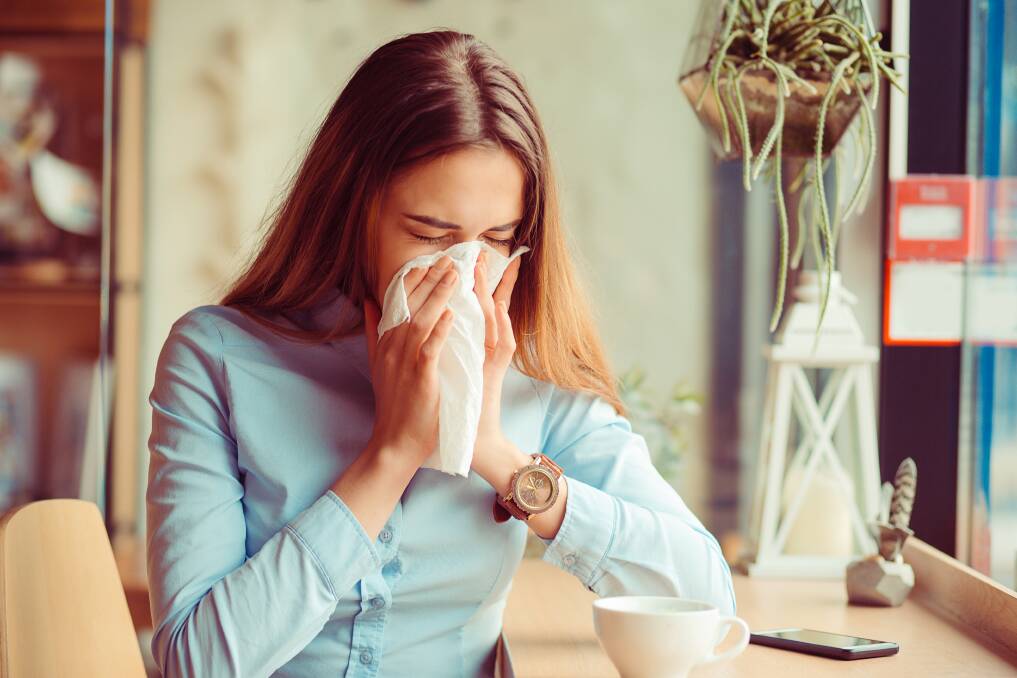 NASTY BUG: Flu symptoms are very similar to those of the common cold but usually much more severe.