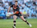 OPPORTUNITY: Scone product Jock Madden will play halfback again for Wests Tigers against the Newcastle Knights, his junior club, at Campbeltown Sports Stadium on Sunday. Picture: Getty Images