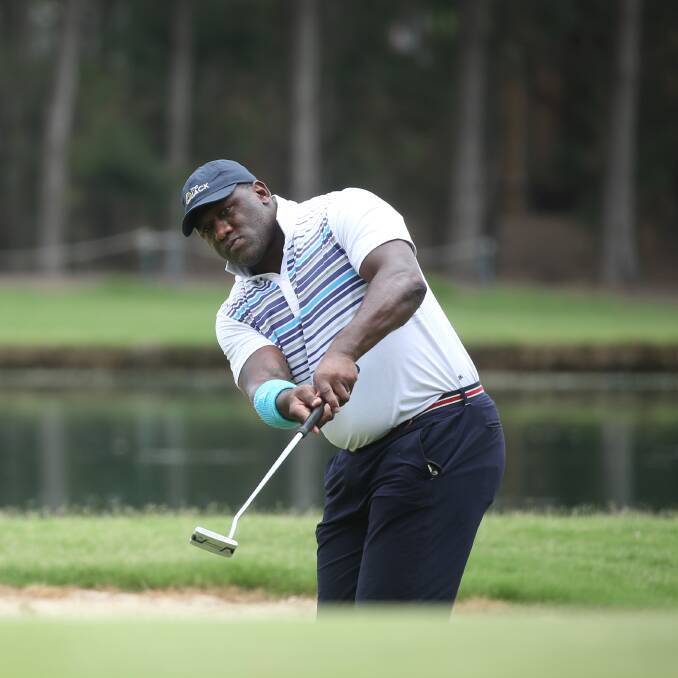 ON COURSE: Former dual international Wendell Sailor.