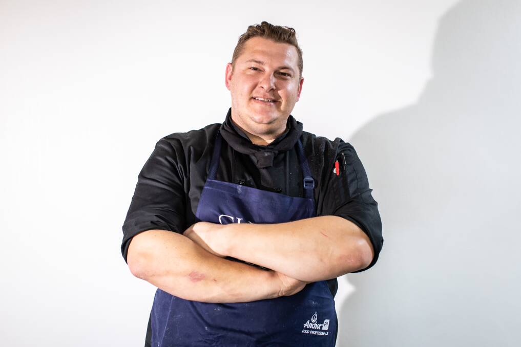 COMMUNITY SPIRIT: Chef Jonathon from Vincent St Kitchen and Bar will be serving up some tasty treats at the Samaritans Christmas Lunch including traditional baked ham and chocolate mousse for dessert. Photo: Supplied.