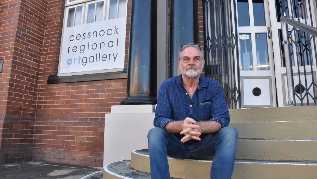 CONCERNS: Cessnock Regional Art Gallery vice-chair James Whitington said Cessnock Council has done little to foster local culture.