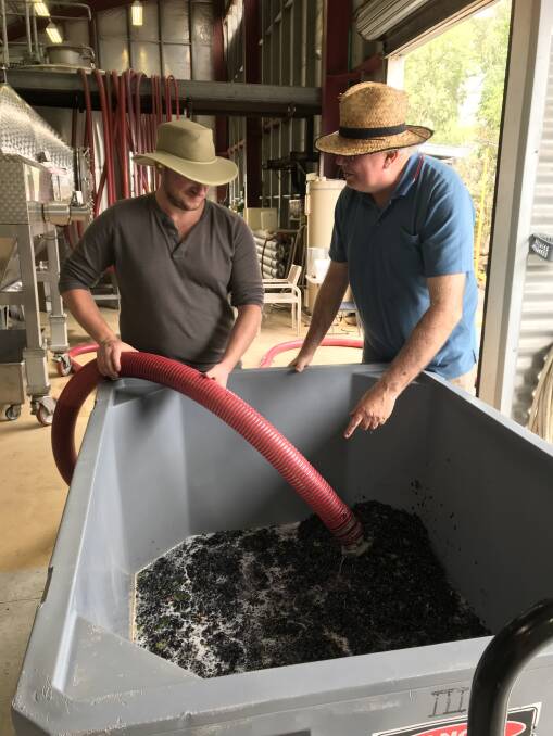 Students and teachers operate the winery and manage its produce.