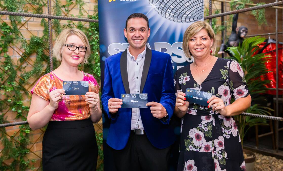 GOOD CAUSE: Krystal Sellars, Anthony Burke and Tara Naysmith will take part in the Cancer Council's Stars of Hunter Valley. Picture: Melissa Evans/Left of The Middle Photography