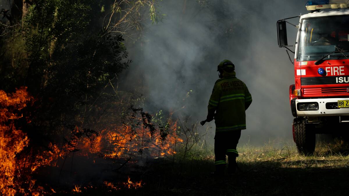 BLAZE: All 76 recommendations from the NSW Bushfire inquiry were adopted. Picture: Jonathan Carroll
