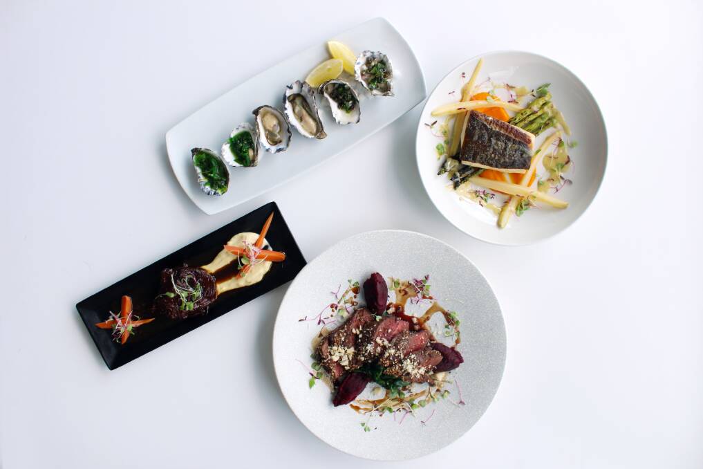 A selection of dishes from Redsalt Restaurant at Crowne Plaza.