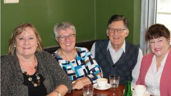 AGEING ALLIANCE: Founding members of the Hunter Ageing Alliance (from left) Catherine Henry, Viv Allanson, Dr John Ward and Professor Julie Byles.