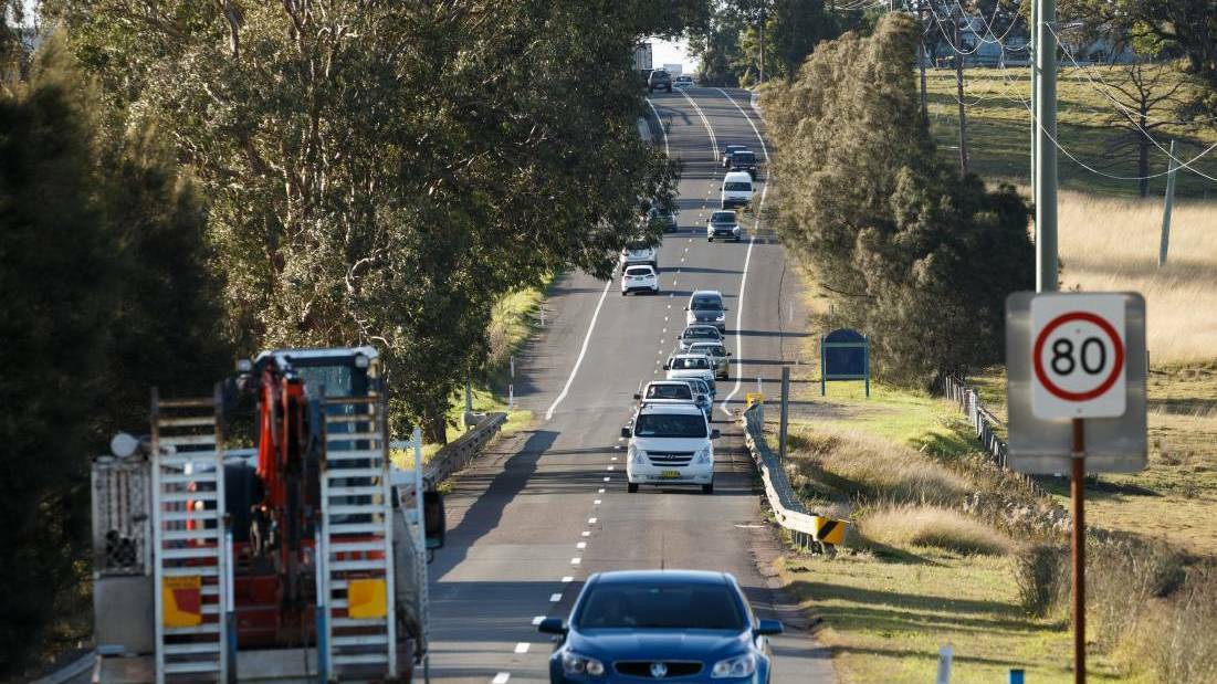 BUSY ROAD: Testers Hollow, on the border of the Cessnock and Maitland local government areas, will soon be upgraded to reduce the impact of flooding and improve connectivity.
