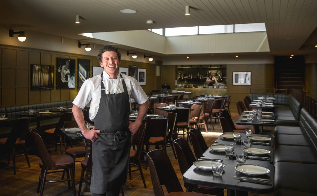 NEW ROLE: Chef Sean Townsend, who has moved from The Prince of Merewether, back to Pokolbin at the soon to be renamed The Mighty Hunter. 
