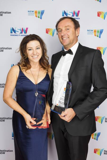 FINALISTS: Lisa and Andrew Margan of Margan Family Wines are among the local operators who have been nominated for the 2017 NSW Tourism Awards. 