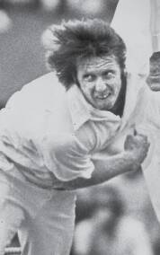 Quick: Legendary bowler Jeff Thomson. 