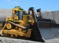 New model: One of the new 'quiet dozers' that have been employed at Yancoal's NSW operations. 