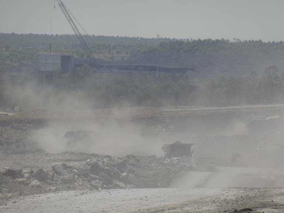 Dust up: Hunter Valley mines have been issued five penalty notices and two official cautions over the past two years.