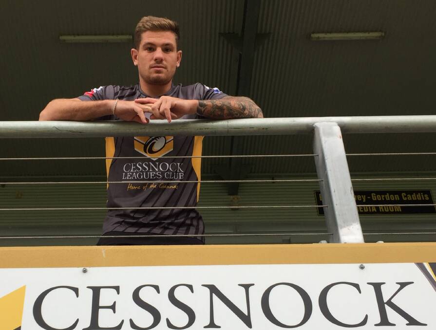 Ready to go: New Cessnock recruit Paul Carter is waiting for the green light from the NSWRL to allow him to play for the Goannas in the Newcastle competition this season. Picture: Barry Toohey