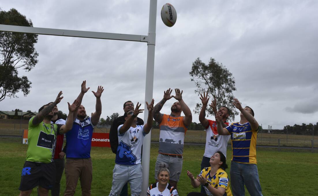 GAME ON: Teams are getting reading to battle it out at the charity rugby league competition in Singleton next Saturday.
