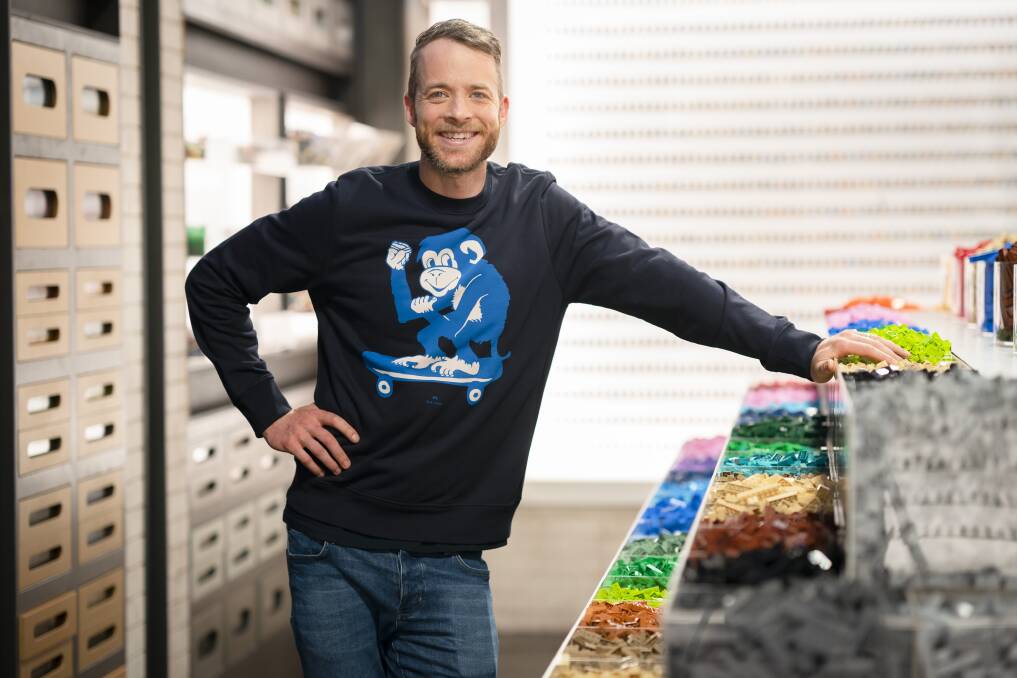 Lego Masters gives Hamish Blake the chance to regress to his childhood