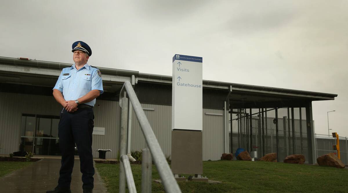 IN CHARGE: Governor Richard Heycock at Cessnock jail as it undergoes a massive expansion. Picture: Marina Neil