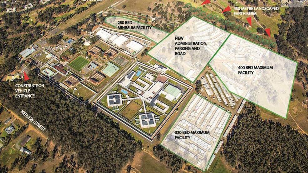 PLANS: An overview of the Cessnock jail expansion.