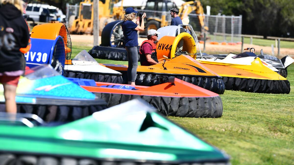 SHOW AND GO: Machines from across Australia at the national rally.