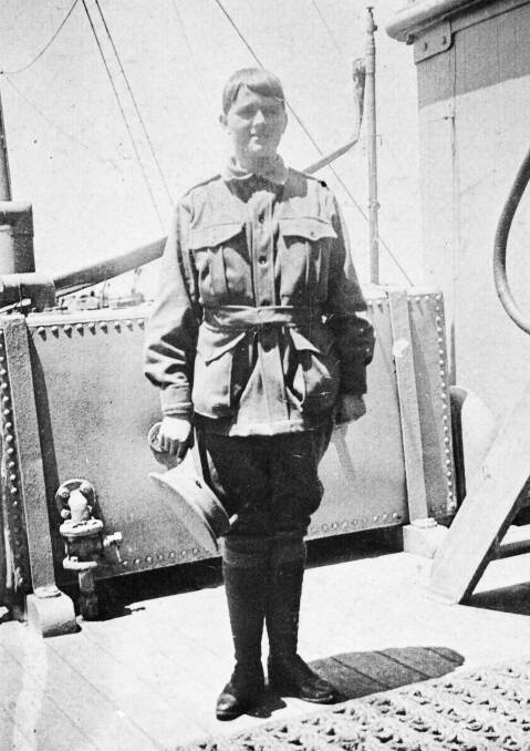 Maud Butler decided to become a soldier in 1915, when she was 18. Picture: Supplied