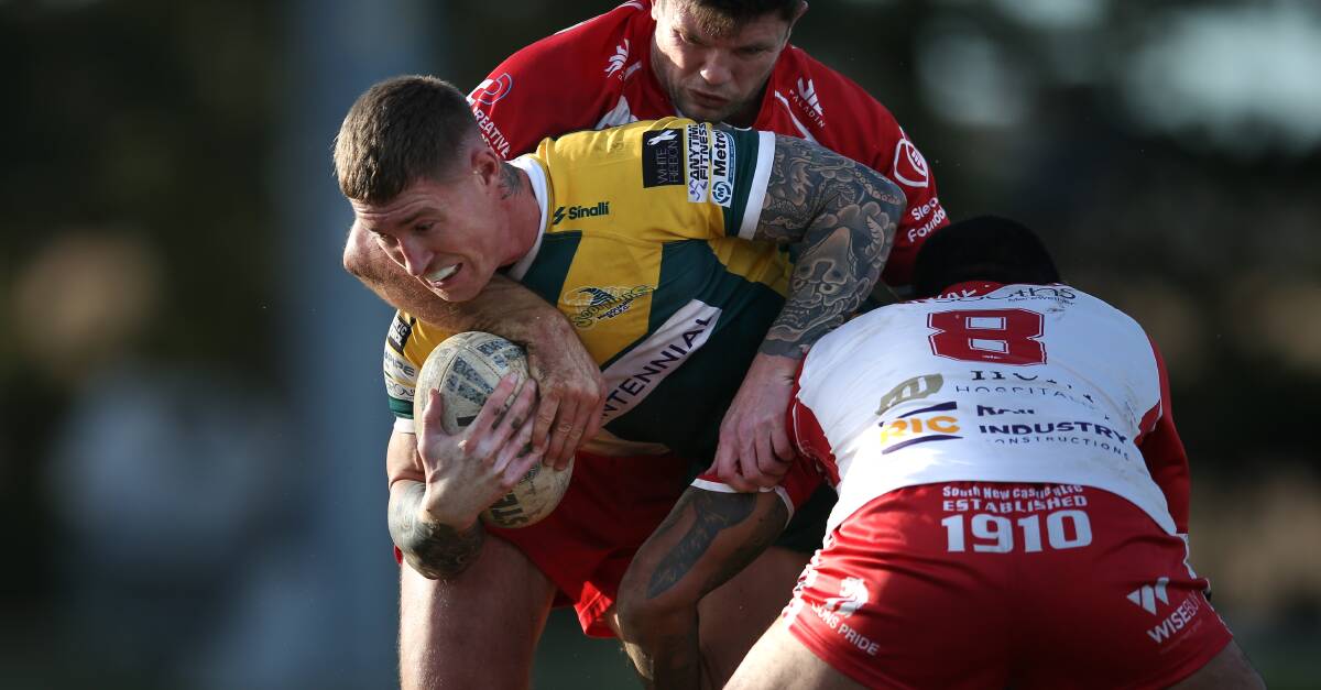 Macquarie recruit Connor Kirkwood will play against former club Cessnock for a spot in the Newcastle Rugby League grand final. Picture by Marina Neil.