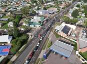 Congestion at Wollombi Road, Cessnock during peak hours. Picture supplied