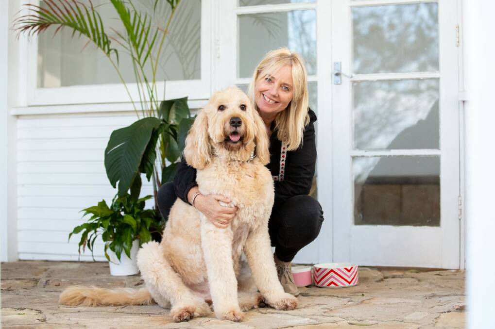 Simone Kingston - the woman behind Australia's first dog boutique, Dogue. Picture: Supplied