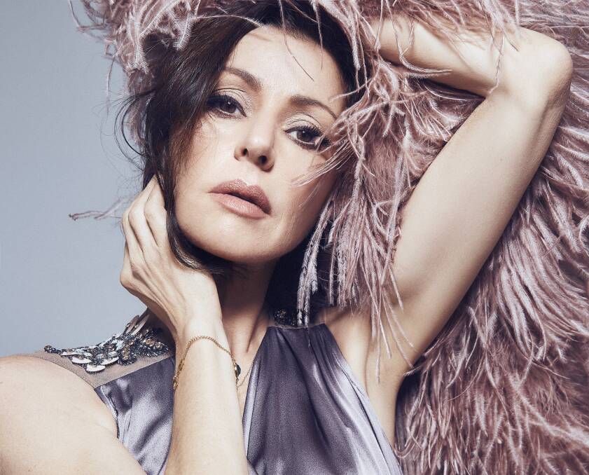 Tina Arena will be in Canberra next year. Makeup and hair: Huw James. Stylist: Nick Lord. Picture: Bernard Gueit