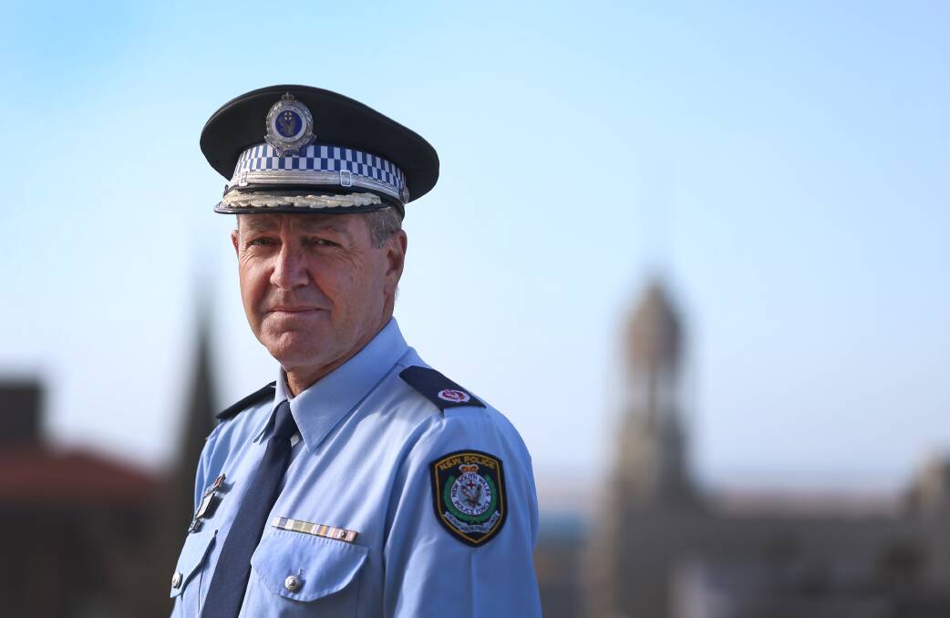 ON NOTICE: Northern Region Commander Assistant Commissioner Max Mitchell has advised drivers to take care on the roads during the Newcastle 500. 