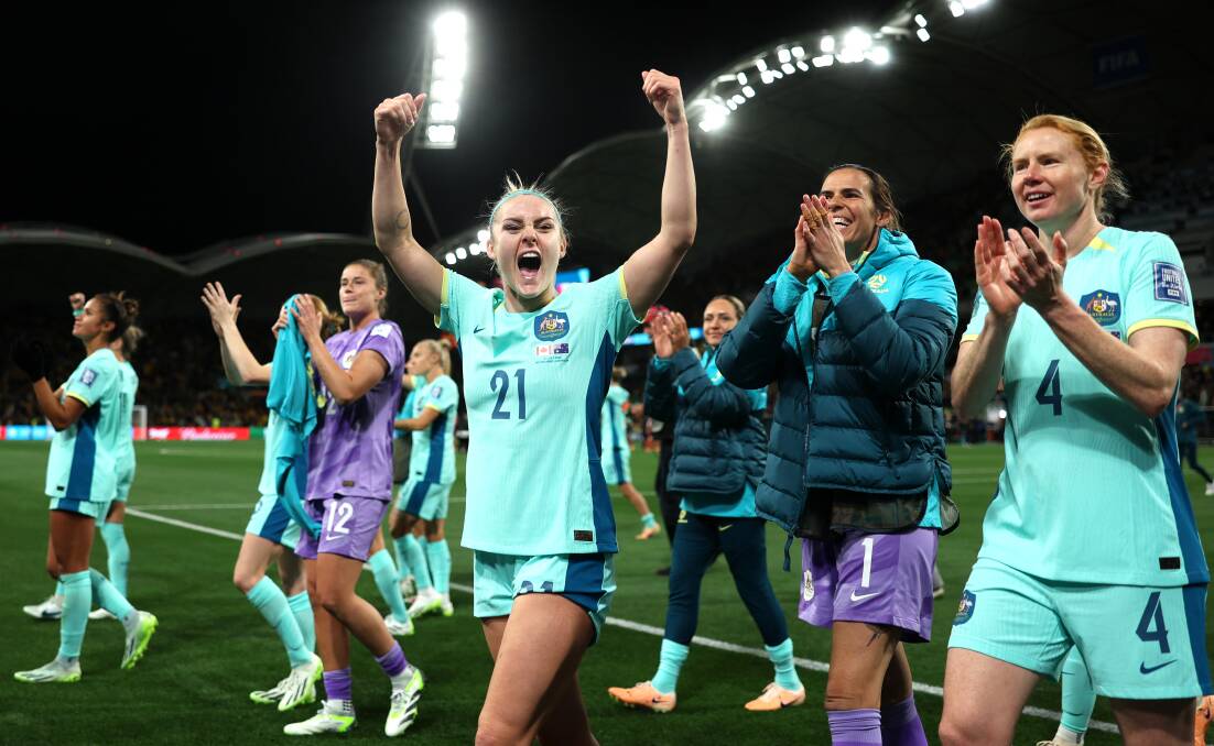 Look out world, here come the Matildas. What a statement on Monday night against Canada. Picture by Getty Images