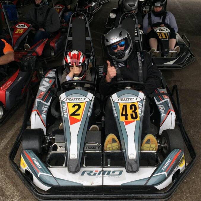 Action: There's no better way to spend some family time these holidays than to let off some steam on the track at Go Karts Go.